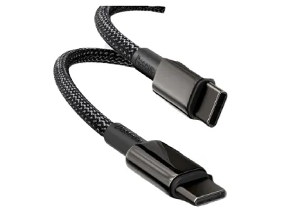 Baseus Tungsten Gold USB-C to USB-C Fast Charging Cable - 100W