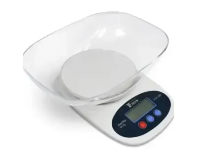 Scale Up to 5 Kilos Plastic Container