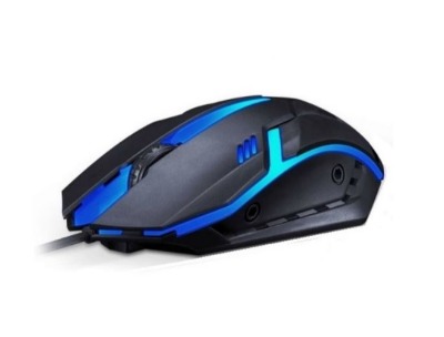 Gaming USB Blinking Neon LED Mouse - Alien Structure