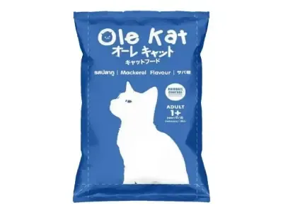 Ole Kat Mackerel Flavor Cat Dry Food - 1kg