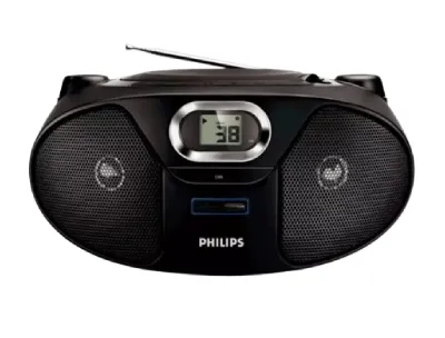 Philips Portable CD Sound Machine With FM Radio
