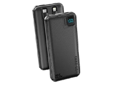 Ven-Dens Power Bank 10000mAh - Built-in Cables