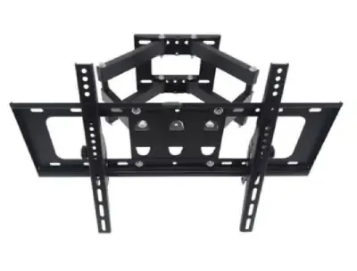 Full Motion Dual-Arm TV Wall Mount (40–80", Swivel & Tilt Adjustable)