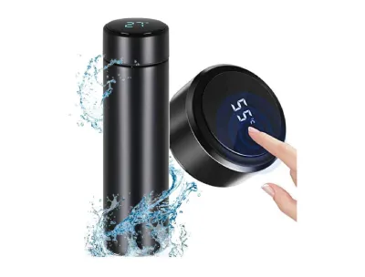 Vacuum Insulated LED Temperature Water Bottle