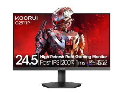 Koorui 25 INCH G2511P 200Hz IPS FHD HDR400 Display Gaming Monitor
