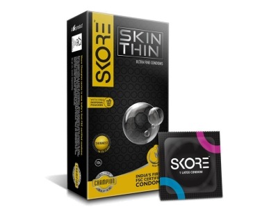 Skore Skin Thin Ultra Fine Condoms - 10Pcs Pack