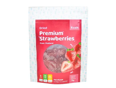Finch Dried Premium Strawberries - 75g