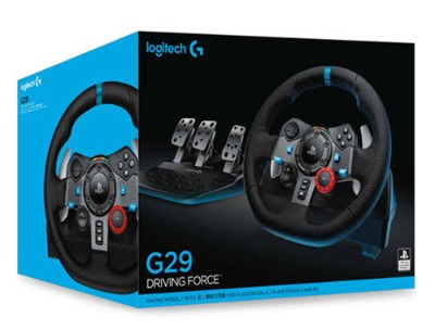 Logitech G29 Driving Force Racing Wheel with Pedals