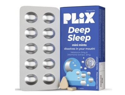 Plix Deep Sleep Melatonin Mini Mints - 5mg with "c"