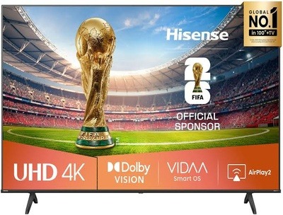 Hisense 43 Inch Ultra HD 4K VIDAA Smart TV