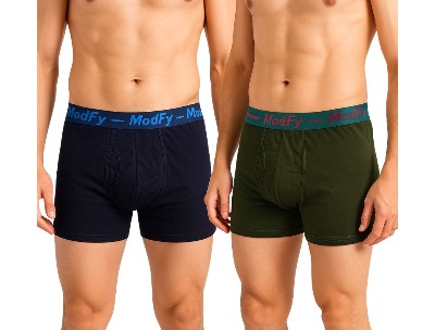 Modfy Boxer Large – Blue & Green