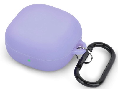 Silicone Case Compatible with Samsung Galaxy Buds Lavender (Pastel Purple)