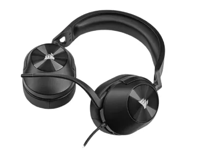CORSAIR Hs55 Surround Wired Carbon Gaming Headset