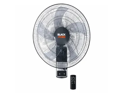 Black Ford Remote Control Wall Fan