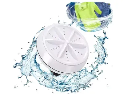 Portable Ultrasonic Turbo Mini Washing Machine