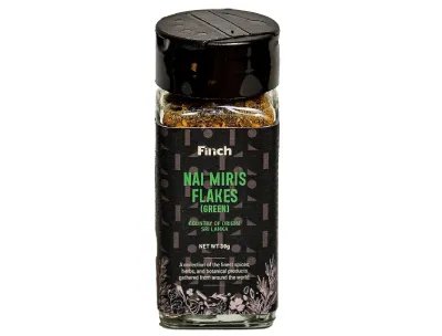 Finch Green Nai Miris (Cobra Chili) Flakes - 30g