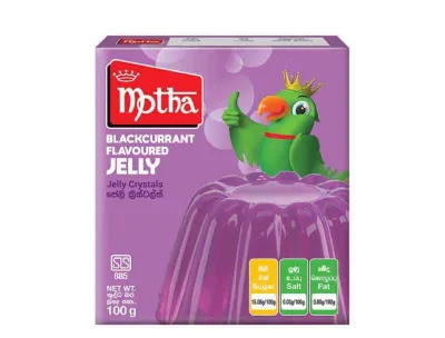 Motha Blackcurrant Flavoured Jelly - 100 g