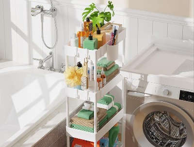 4 layer Bathroom rack
