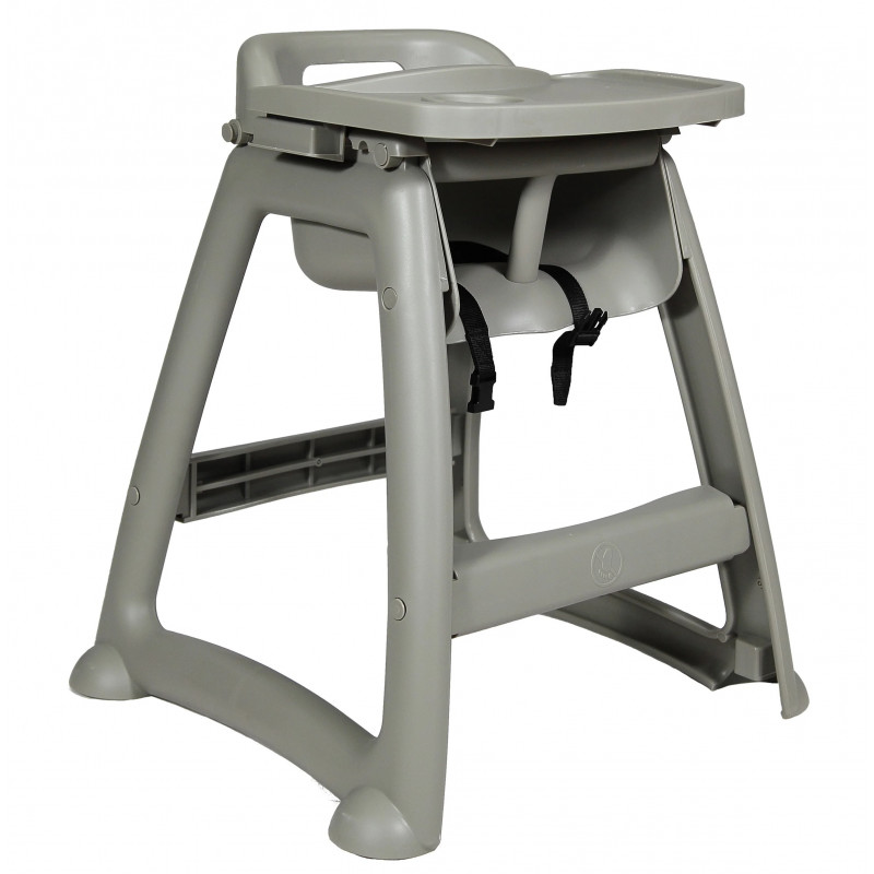 High Chair With Table for Baby - Grey Classic