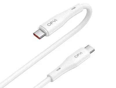 OFYI Soft Silicone Fast Charging Cable (Type-C to Type-C)