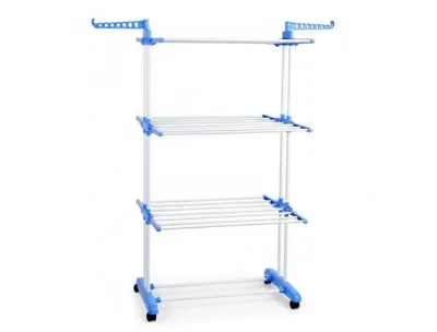 3 Layer Cloth Rack - White