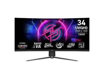 MSI Mpg 346Cqrf X24 Uwqhd 240Hz Monitor