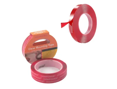 High Power Clear Mounting Tape 12mm X 3M X 2pcs - HP1303