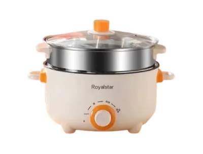 Ryalstar Multi-Function Electric Hot Pot & Non-Stick Skillet