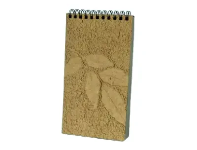 Tall notebook-Leaf Embossed