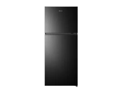 Hisense-Double Door Refrigerator Inverter 375L-Black Color