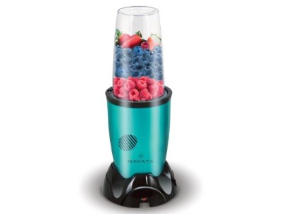 NAVATA 450W Juicer Mixer Grinder - Smoothie Maker Bullet Blender (Black)
