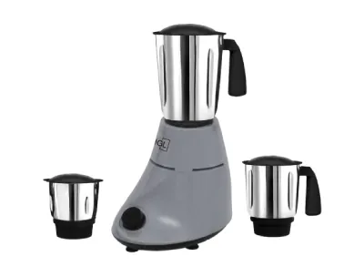 IGL 550W 3 Jar Stainless Steel Mixer Grinder (GREY)