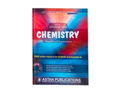 Astan Publication A/L Chemistry Past Paper Book (English Medium)