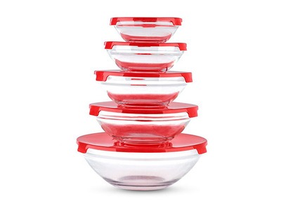 Glass Bowl Set - 5pc