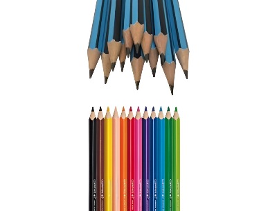 Colour and HB Pencils Set - 24 Pieces