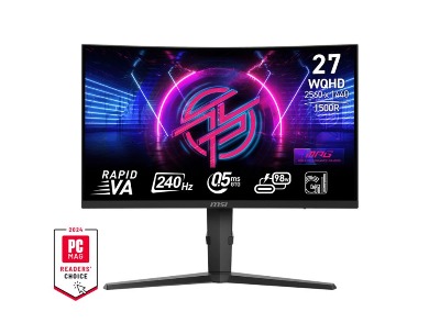 MSI Mpg 275Cqrxf 27” 240Hz Wqhd Curved Monitor