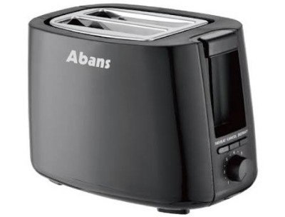 Abans 2 Slice Pop Up Toaster