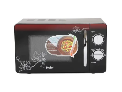 Haier 20L Solo Microwave Oven - Floral Design