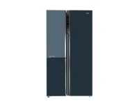 Haier Vouge Series 598L Side By Side Triple Door  Inverter Refrigerator - Grey Onlyx