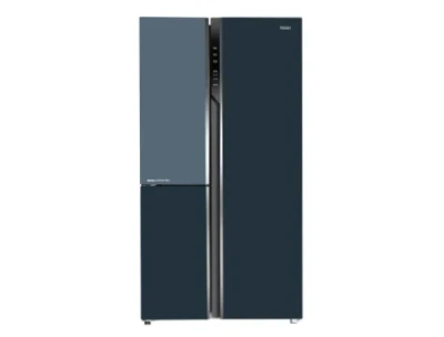 Haier Vouge Series 598L Side By Side Triple Door  Inverter Refrigerator - Grey Onlyx