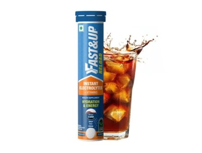 FAST&UP Reload Hydration Energy Drink Hydration Drink - 20 Cola Flavored Tablets