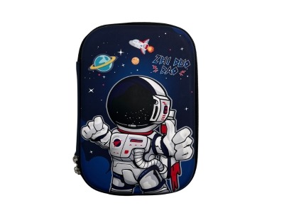 3D Kids Pencil Case - Large - Astronut Zhi Duo Bho