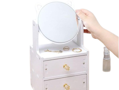 Makeup box with Mirror