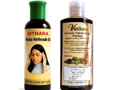 Hair Oil + Herbal Shampoo
