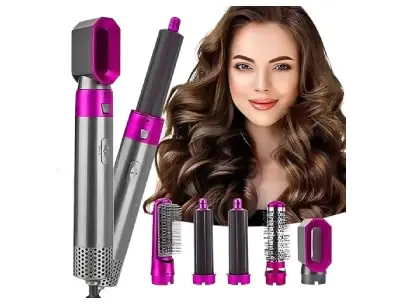 RichCurls 5-in-1 Hair Dryer & Volumizer - 1000W