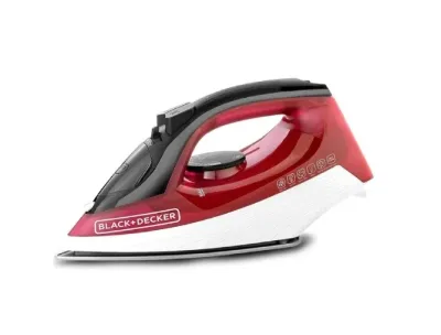 Black + Decker 1600W Steam Iron with Anti Drip
