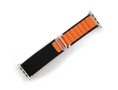 Alpine Nylon Loop Strap (Black / Orange)