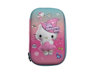 3D Kids Pencil Case - Medium - Hello Kitty