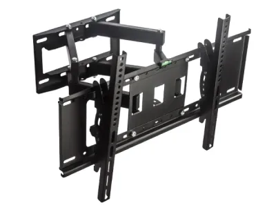 Heavy-Duty Dual Arm TV Wall Mount Bracket - Adjustable for 40-80” LED/LCD TVs
