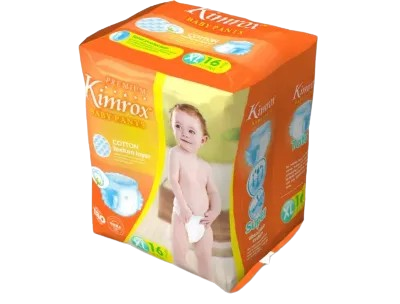 Kimrox Baby Diapers pant (XLarge) - 16Pcs